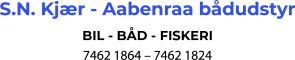 Aabenraa Bådudstyr - S.N. Kjær logo